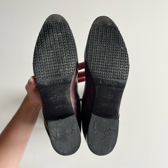 Miu Miu Fall 2008 Leather Colorblock Pattern Riding Boots - Picture 11 of 11